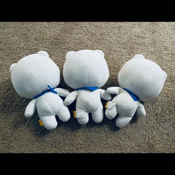 Plush Animals x 3 - Picture 2 of 2